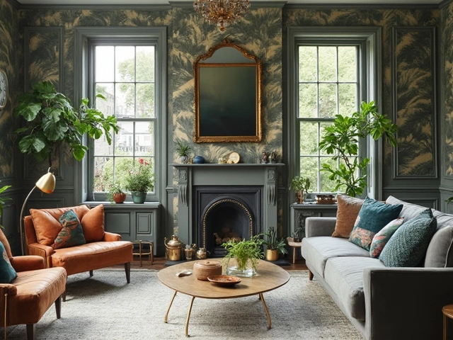 Are Grey Living Rooms Out of Style? 2025 Wallpaper Trends Decoded
