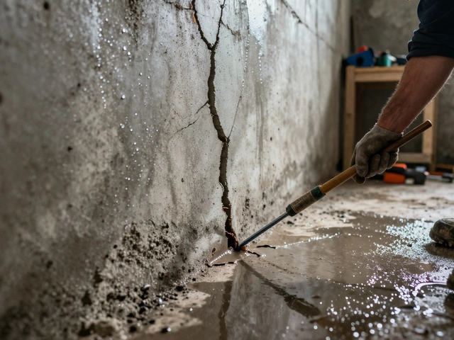 Is It Better to Fix Foundation Crack from Inside or Outside?